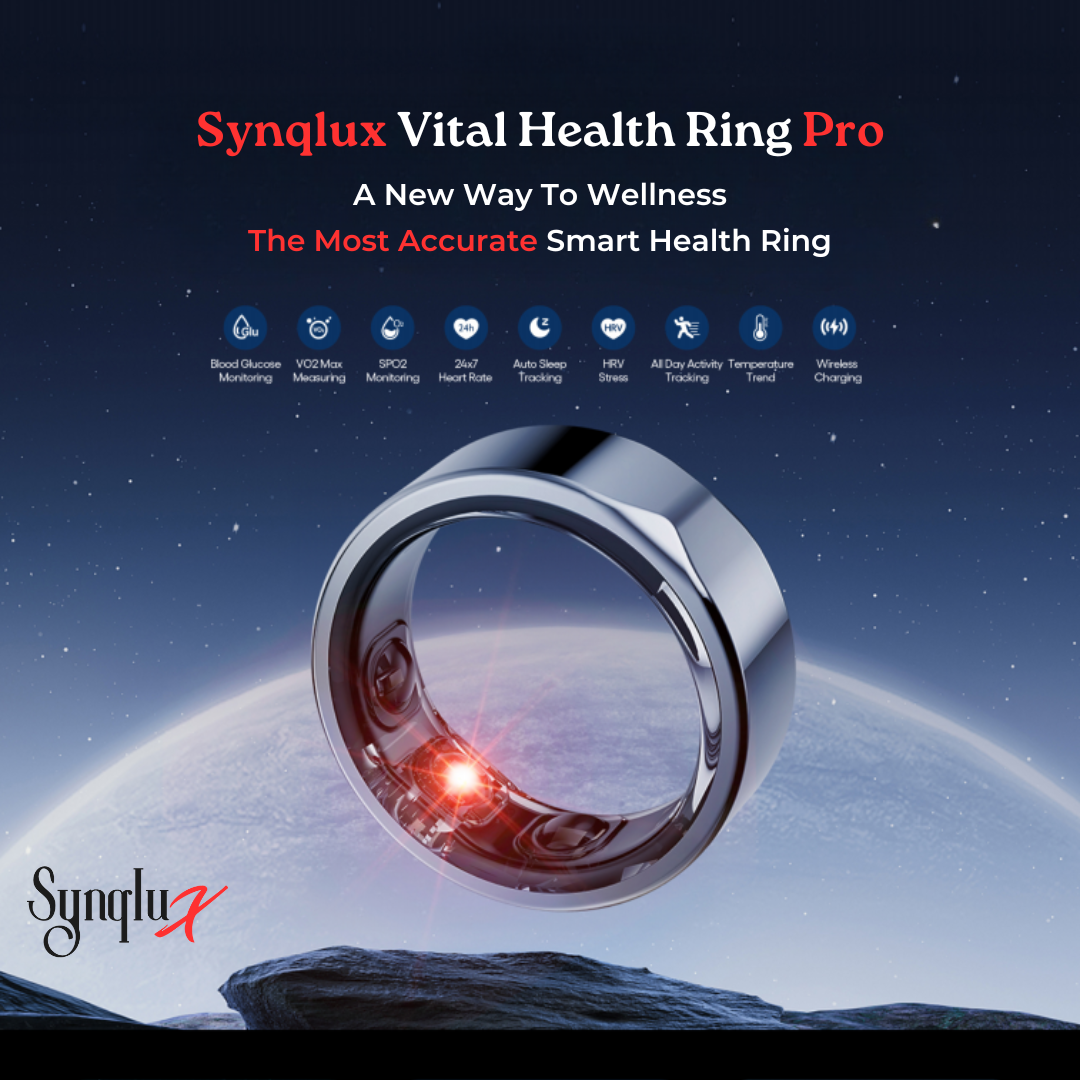 Vital Health Ring Pro showcasing blood glucose monitoring feature